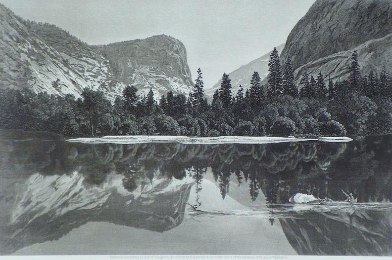 James D. Smillie's Mirror Lake Yosemite